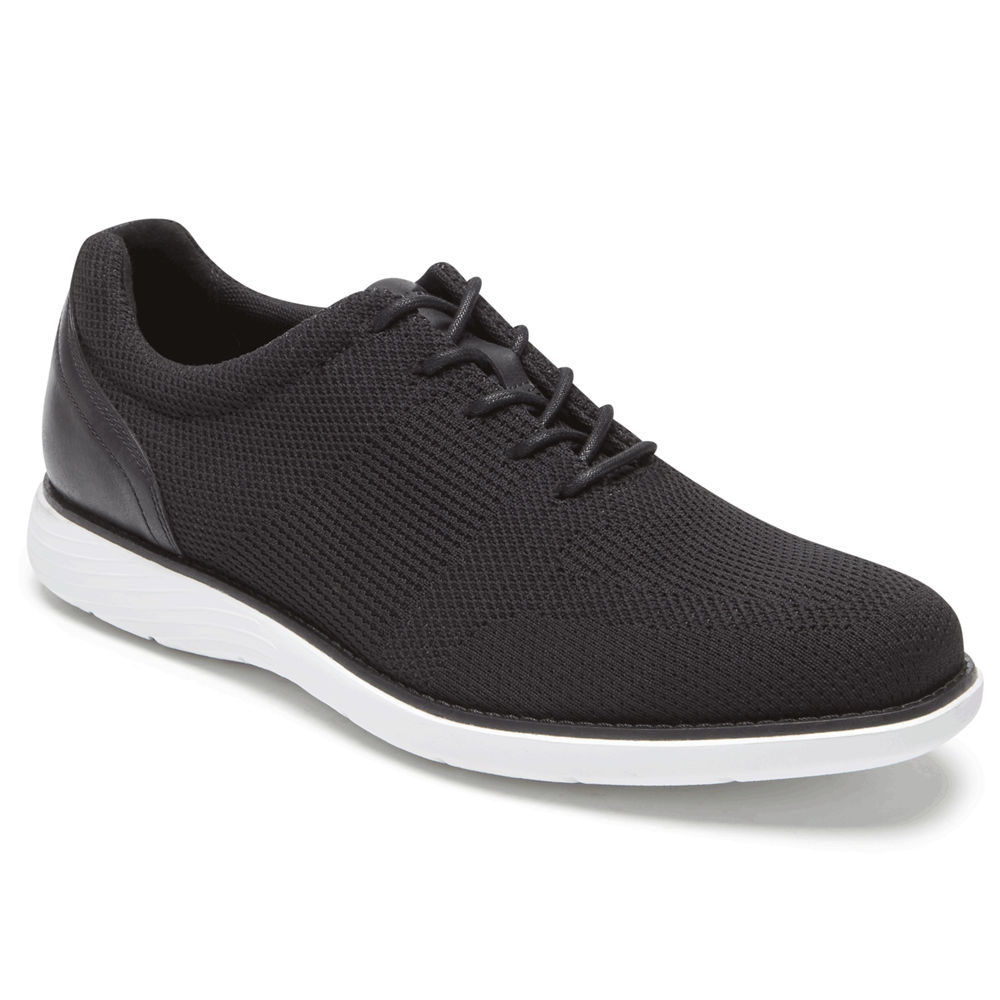 Rockport Joggesko Herre Svart - Garett Mesh - PKTU62340